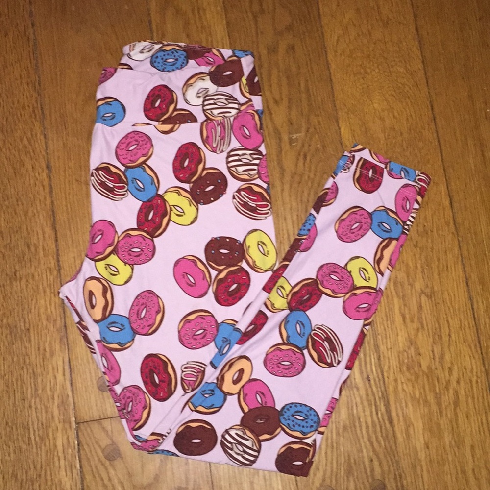 LuLaRoe Tall & Curvy TC Donut Unicorn Leggings 🦄